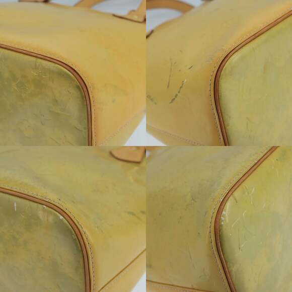 LOUIS VUITTON Monogram Vernis Houston Hand Bag Gris M91053 - Picture 10 of 13